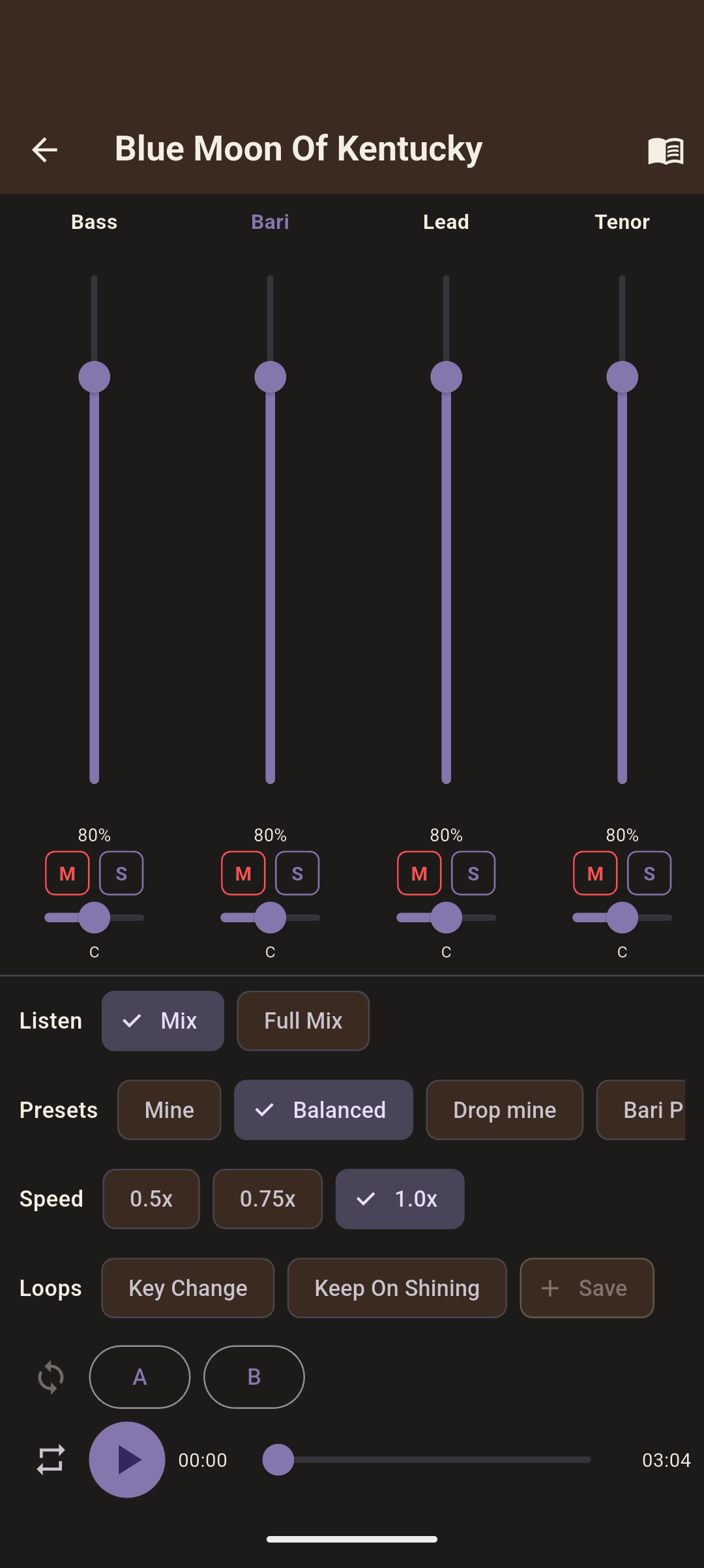 Tessera Tracks screenshot 1